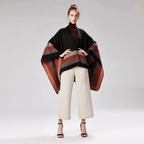 Vintage Damen Poncho Kaschmir