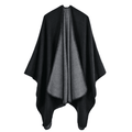 Schicker Winter-Damen-Poncho