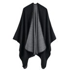 Schicker Winter-Damen-Poncho