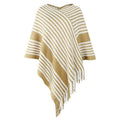 Gestrickter Winterponcho