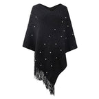 Warmer Damen-Poncho