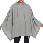 Polyester-Poncho mit Kapuze