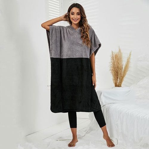 Handtuchponcho fürs Bad