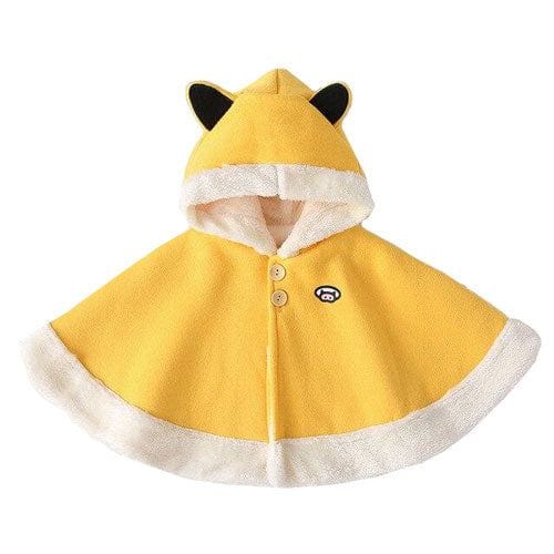 Babyponcho mit Teufelsmotiv