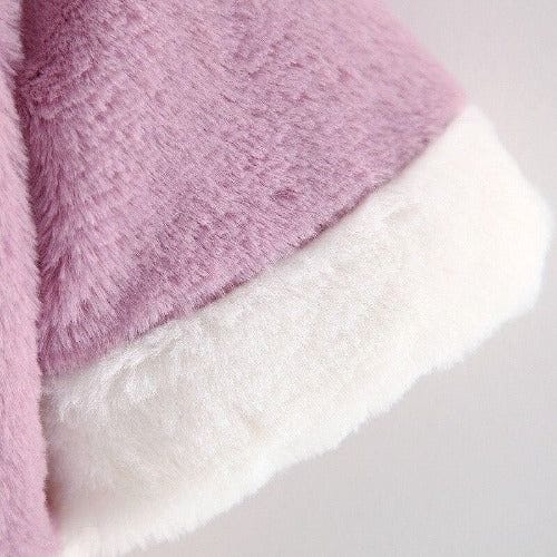 Weihnachts-Babyponcho mit Rentier