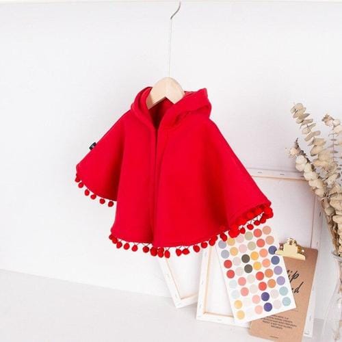 Babyponcho Rotkäppchen
