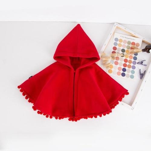 Babyponcho Rotkäppchen