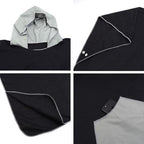 Bademantel-Poncho für Herren