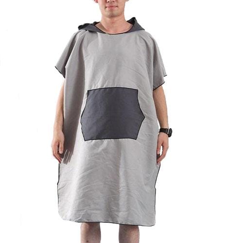 Bademantel-Poncho für Herren