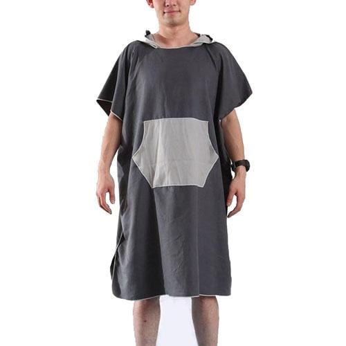 Bademantel-Poncho für Herren