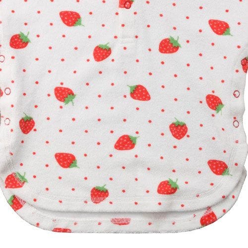 Badeponcho Baby Erdbeere