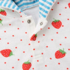 Badeponcho Baby Erdbeere