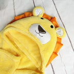 Baby-Badeponcho mit Kapuze