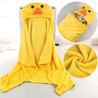 Baby-Badeponcho mit Kapuze