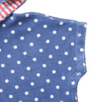 Baby-Badeponcho mit Punkten