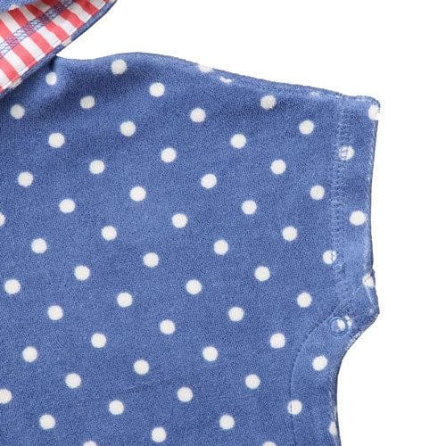 Baby-Badeponcho mit Punkten