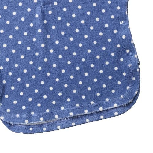 Baby-Badeponcho mit Punkten