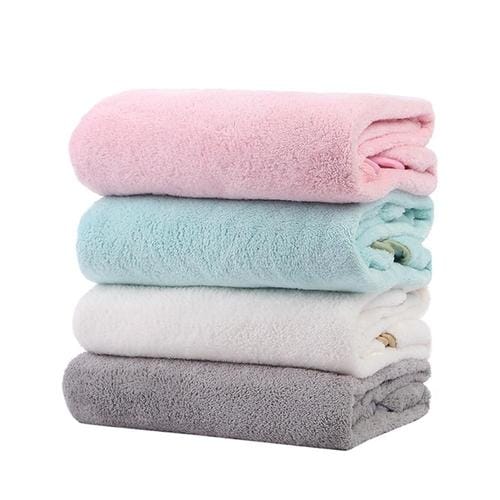 Baby-Badeponcho aus Velours
