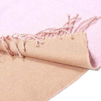 Einfarbiger, wendbarer Damen-Poncho aus Kaschmir