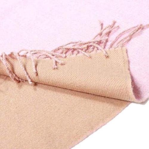 Einfarbiger, wendbarer Damen-Poncho aus Kaschmir