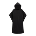 Einfarbiger Surfponcho