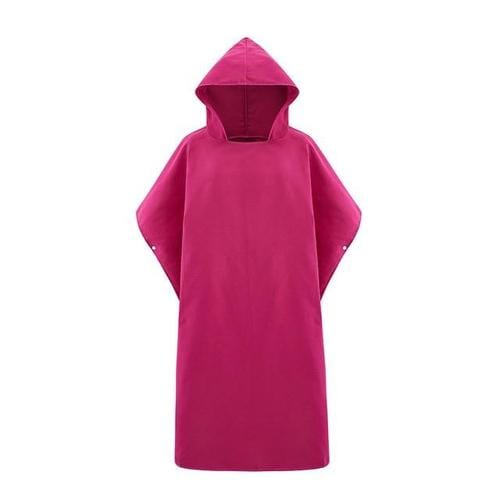 Einfarbiger Surfponcho