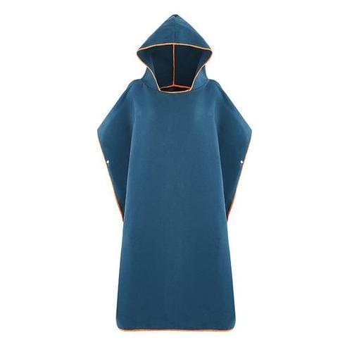 Einfarbiger Surfponcho