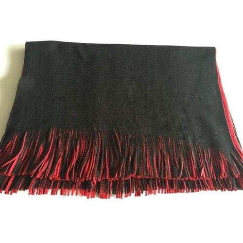 Einfarbiger Wollponcho für Damen