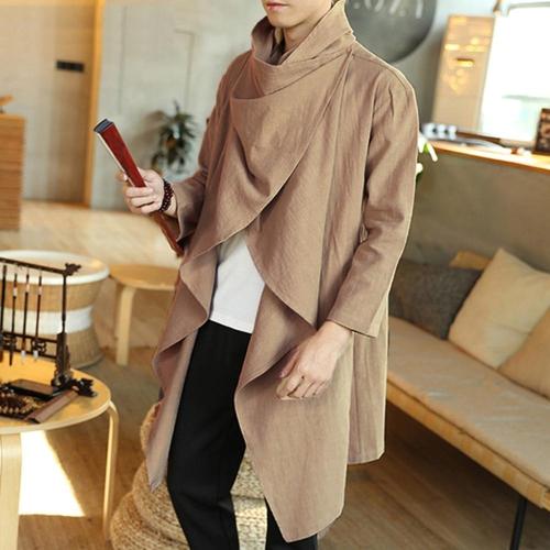 Eleganter Sommer-Poncho für Herren