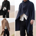 Eleganter Sommer-Poncho für Herren