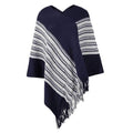 Ethnischer Poncho mit Fransen