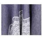 Feiner Damenponcho mit Pelzkragen