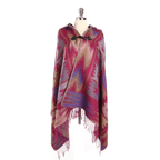 Feiner Damenponcho mit Kapuze