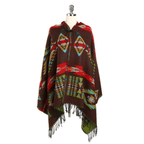 Feiner Damenponcho mit Kapuze