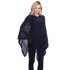 Damen-Poncho aus feiner Spitze