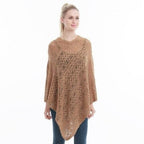Damen-Poncho aus feiner Spitze