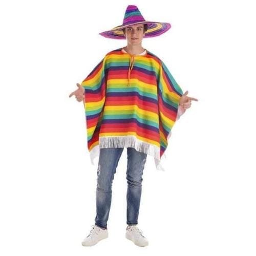 Feiner mexikanischer Herrenponcho