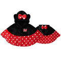 Fleece-Babyponcho Minnie