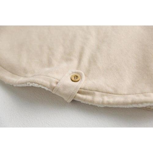 Fleece-Babyponcho für den Winter
