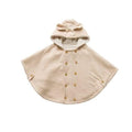 Fleece-Babyponcho für den Winter