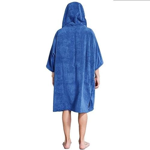 Fleece-Badeponcho für Herren