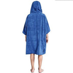 Fleece-Badeponcho für Herren