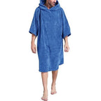 Fleece-Badeponcho für Herren