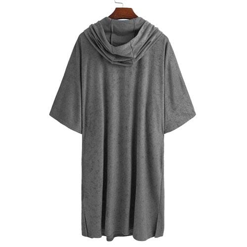 Fleece-Badeponcho für Herren