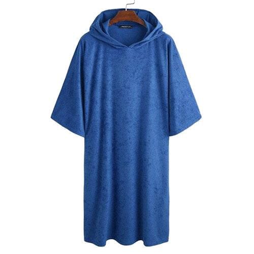 Fleece-Badeponcho für Herren