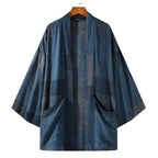 Fleece-Deckenponcho für Herren