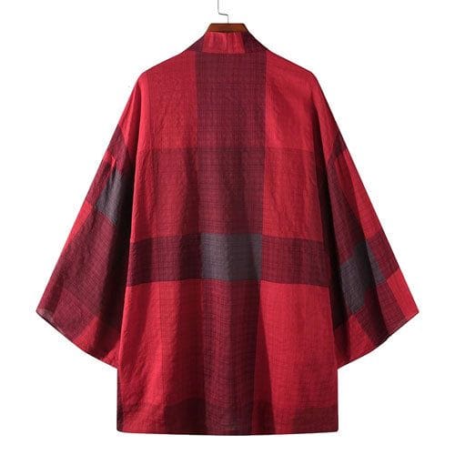 Fleece-Deckenponcho für Herren