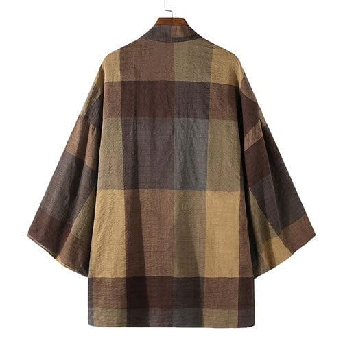 Fleece-Deckenponcho für Herren