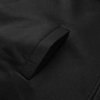 Herren-Poncho Black Edition