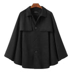 Herren-Poncho Black Edition